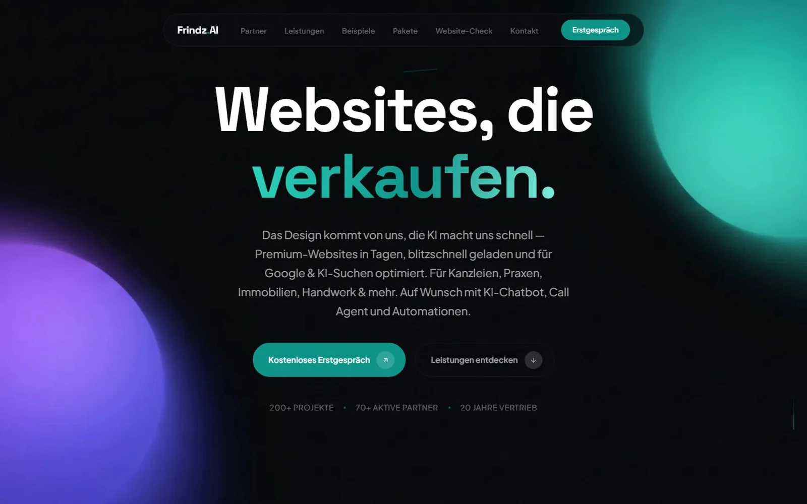 frindz.ai — Vorschau