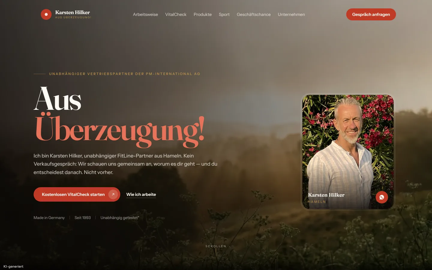 hilker-health.de — Vorschau