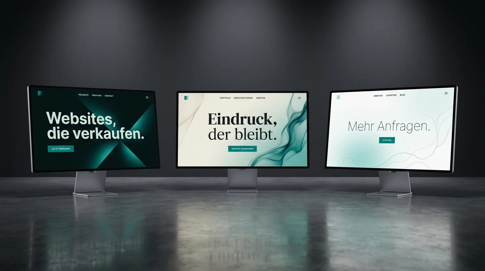 Premium-Websites von Frindz AI — Webdesign, das verkauft